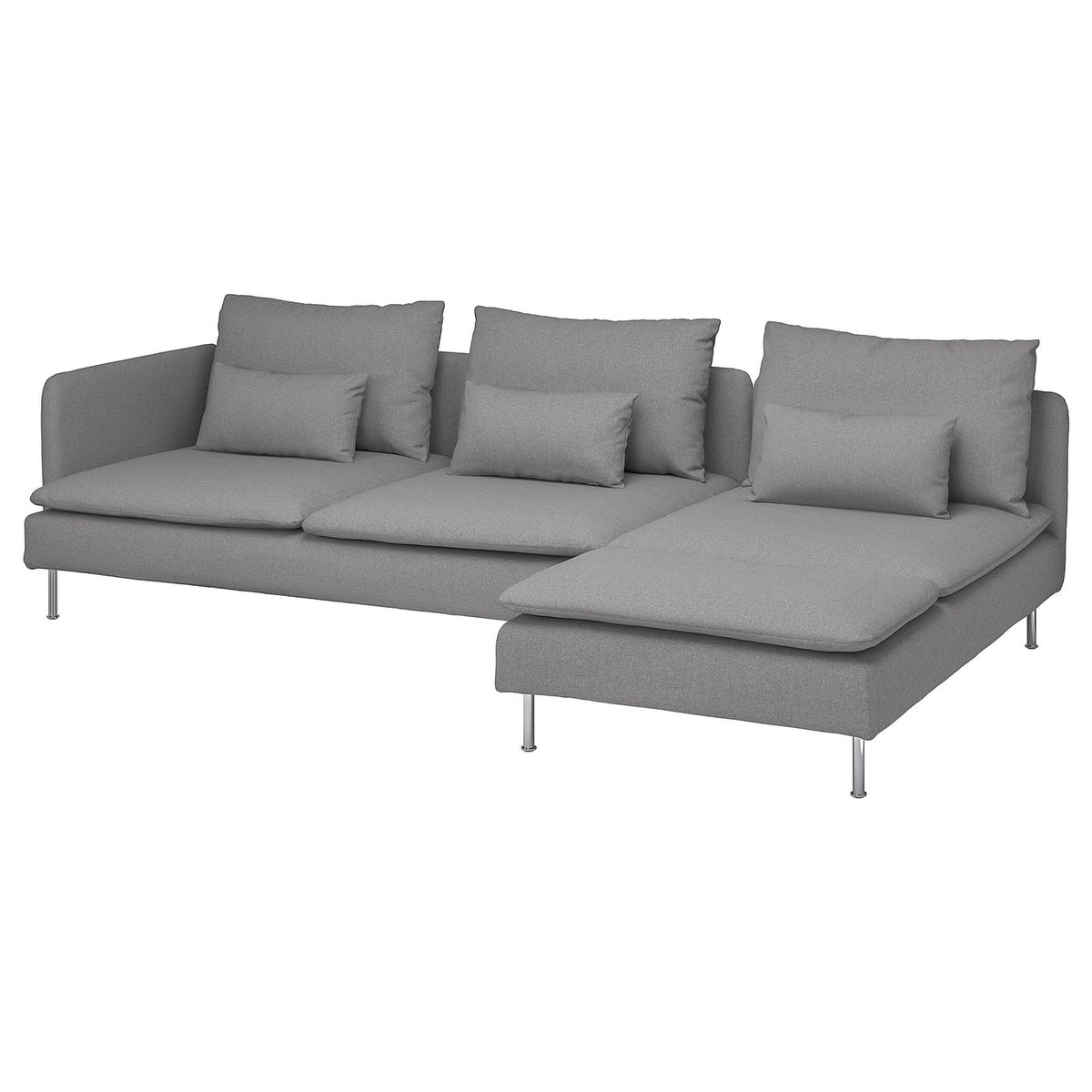 SÖDERHAMN 4-seat sofa with chaise longue