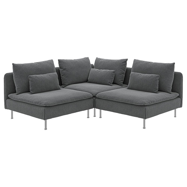 SÖDERHAMN corner sofa, 3-seat