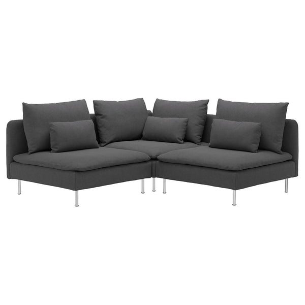 SÖDERHAMN corner sofa, 3-seat