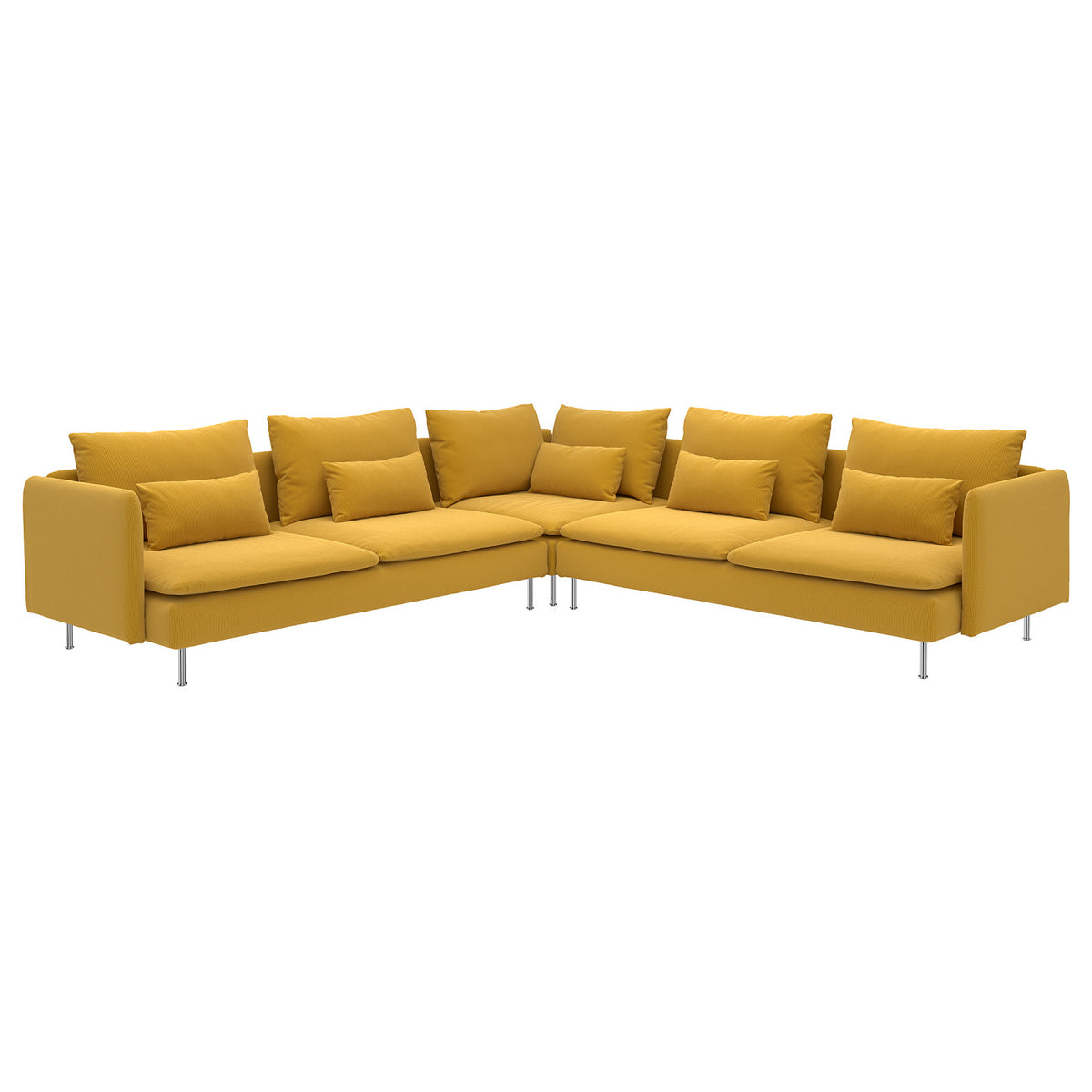 SÖDERHAMN corner sofa, 6-seat