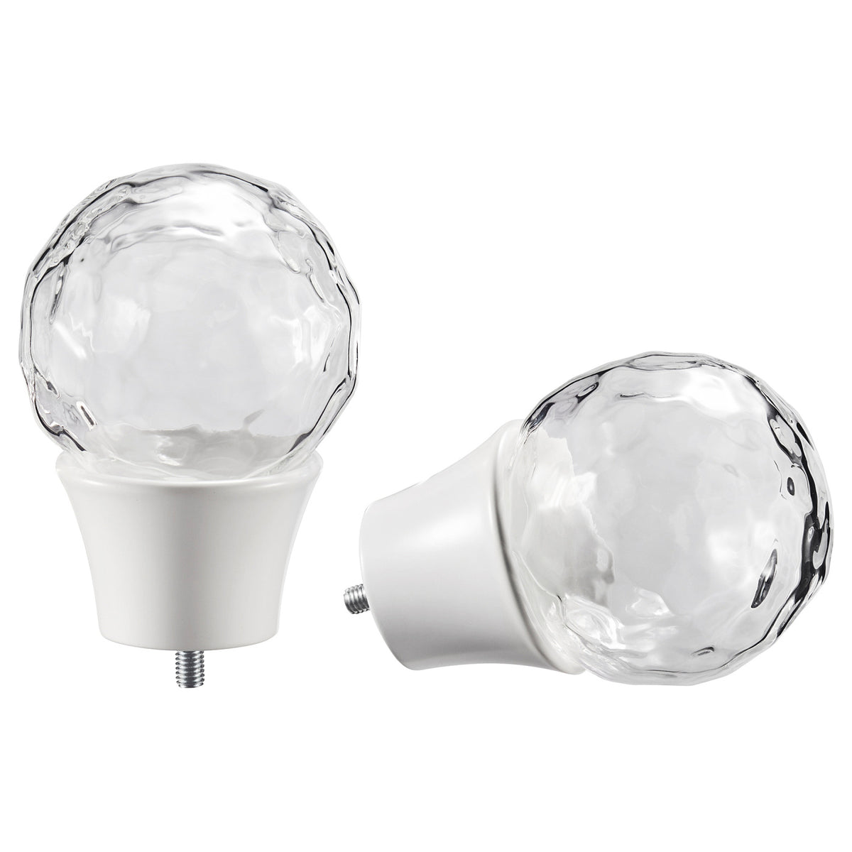 SOLBLOMMOSSA finials, 1 pair
