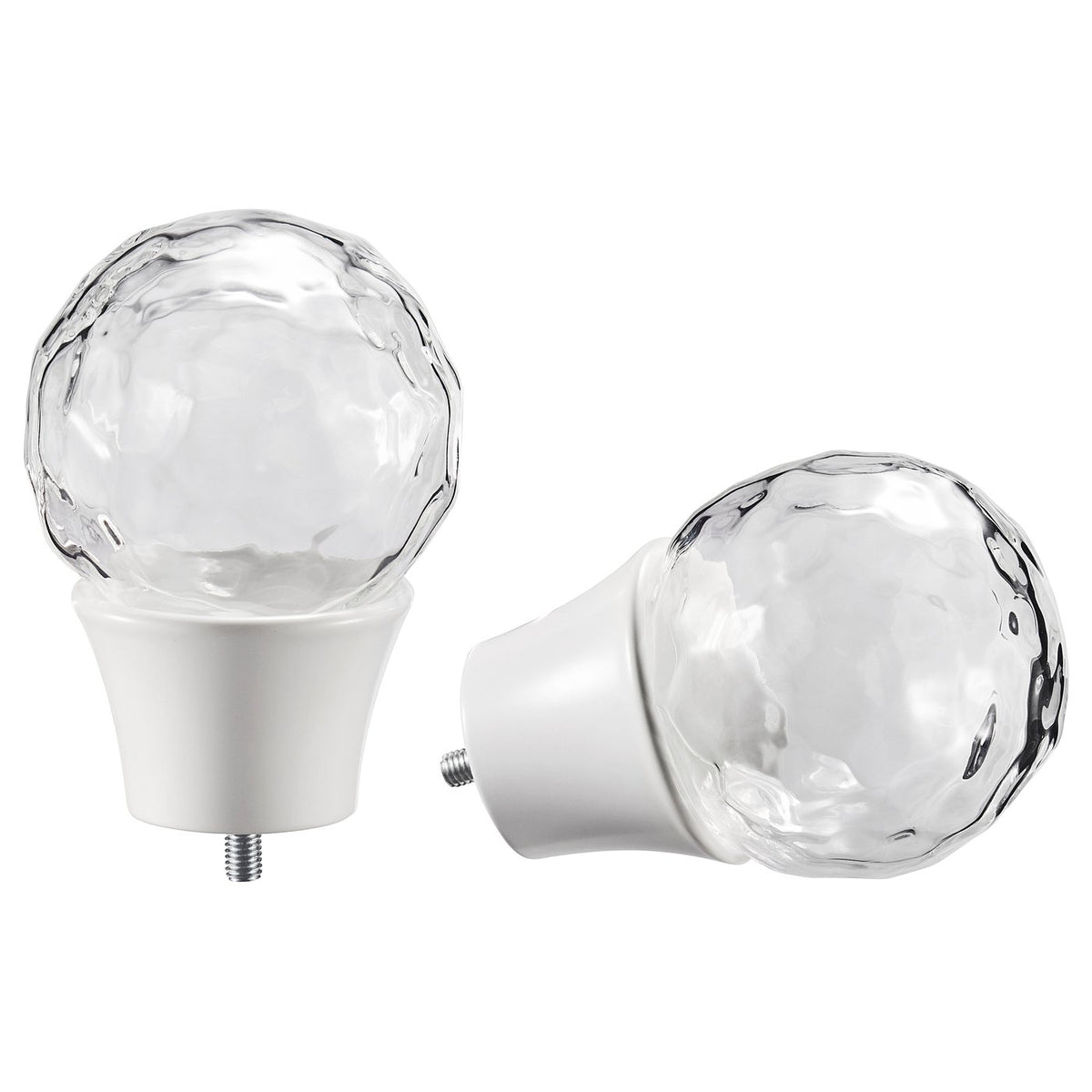 SOLBLOMMOSSA finials, 1 pair