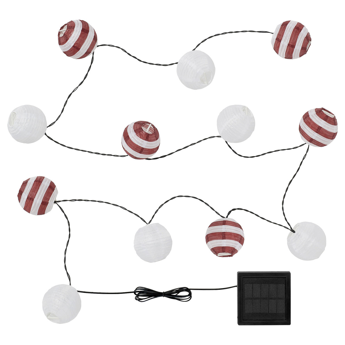 SOLVINDEN LED lighting chain with 12 lights
