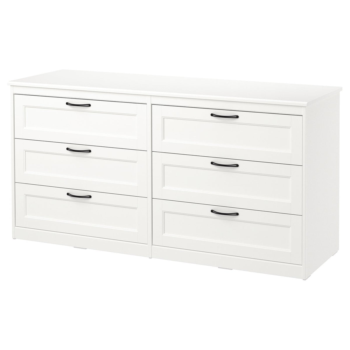 SONGESAND Chest of 6 drawers