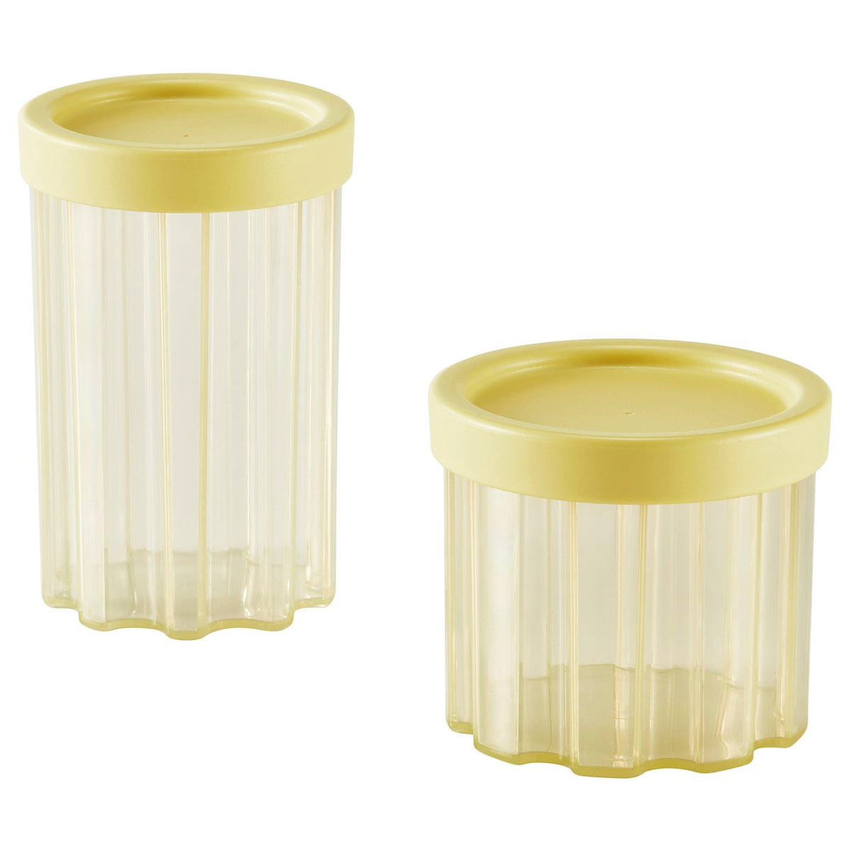 SPJUTLILJA jar with lid, set of 2