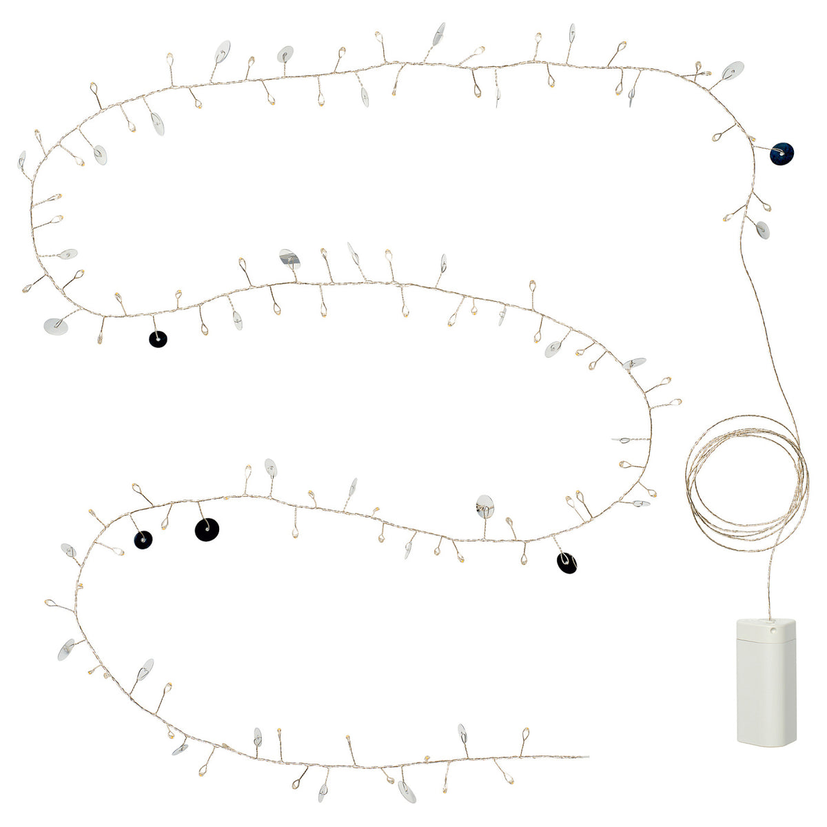 STRÅLA LED lighting chain with 80 lights
