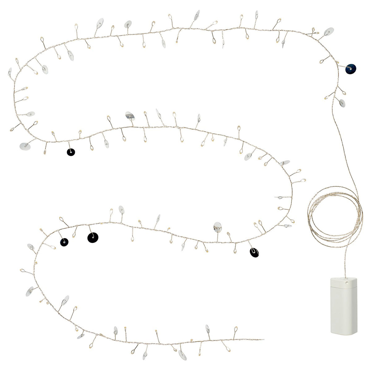 STRÅLA LED lighting chain with 80 lights
