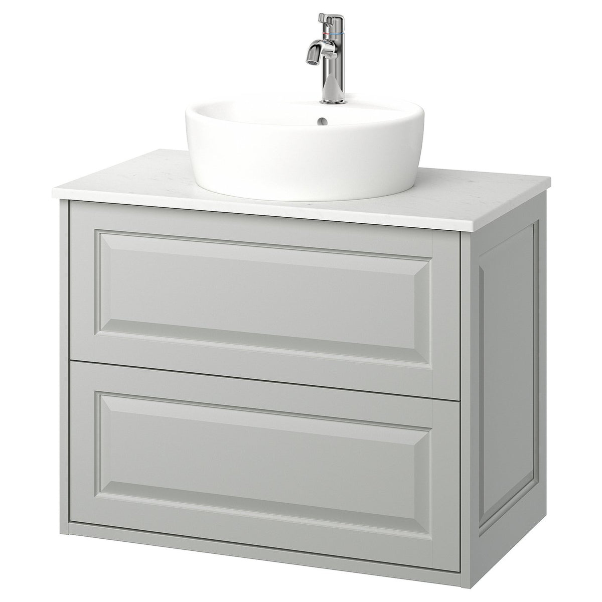 TÄNNFORSEN / TÖRNVIKEN wash-stnd w drawers/wash-basin/tap