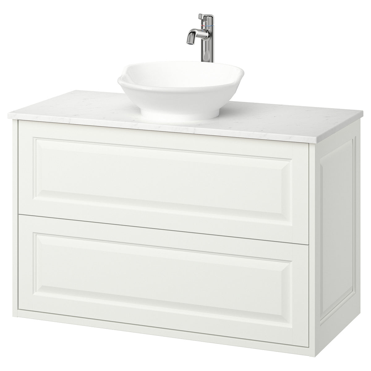 TÄNNFORSEN / VÄSTERSJÖN wash-stnd w drawers/wash-basin/tap