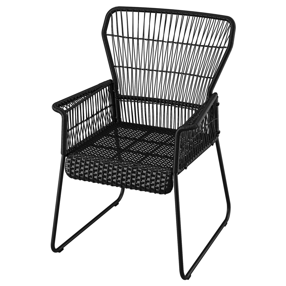 TALLSKÄR chair with armrests, outdoor