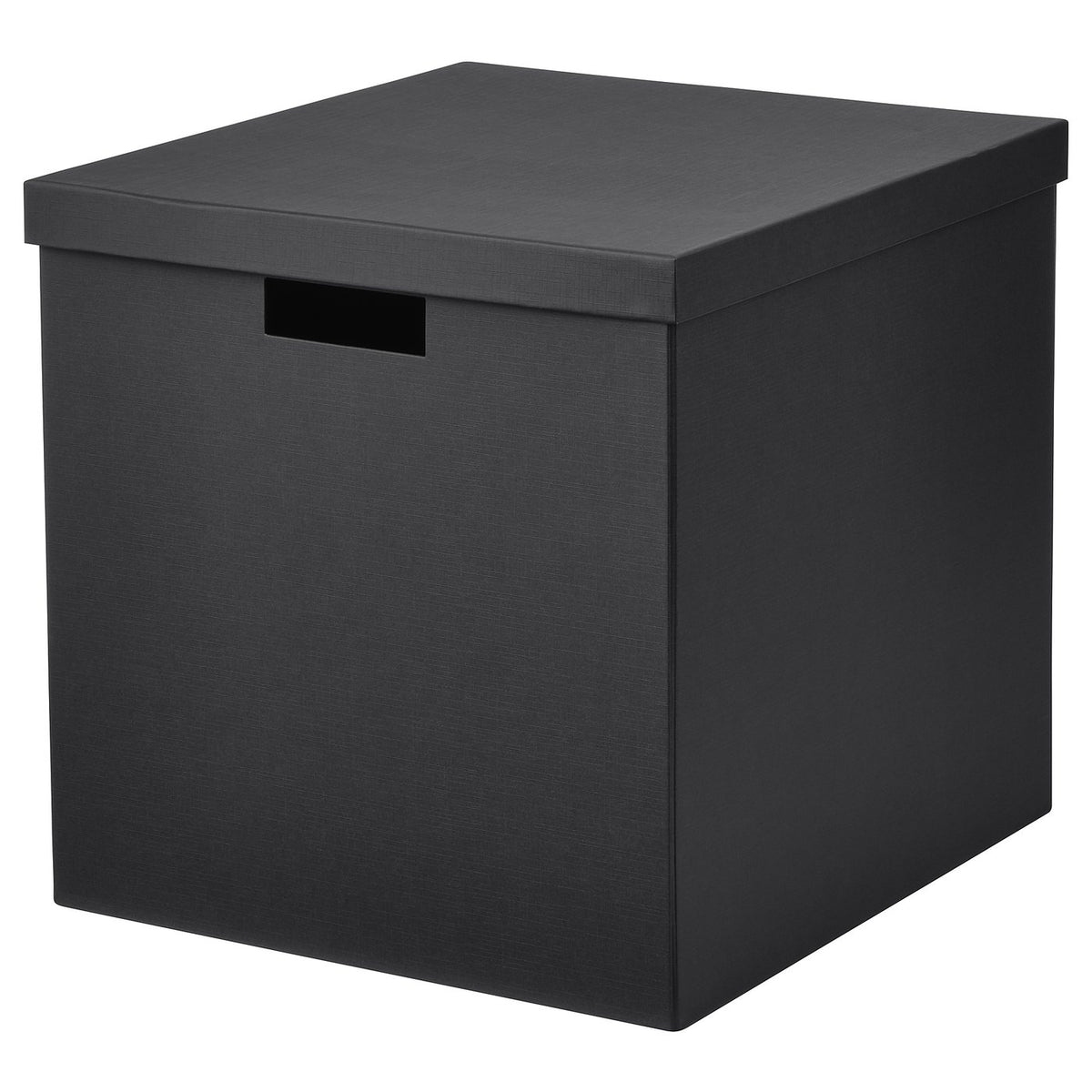 TJENA storage box with lid