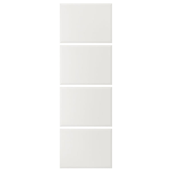 TJÖRHOM 4 panels for sliding door frame