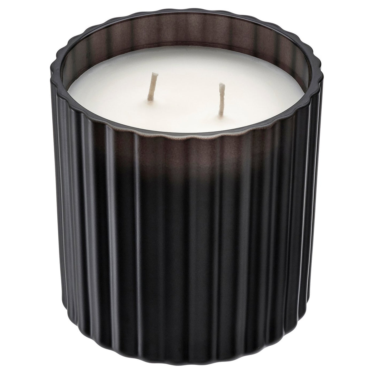TOFSTÄRNA scented candle in glass, 2 wicks