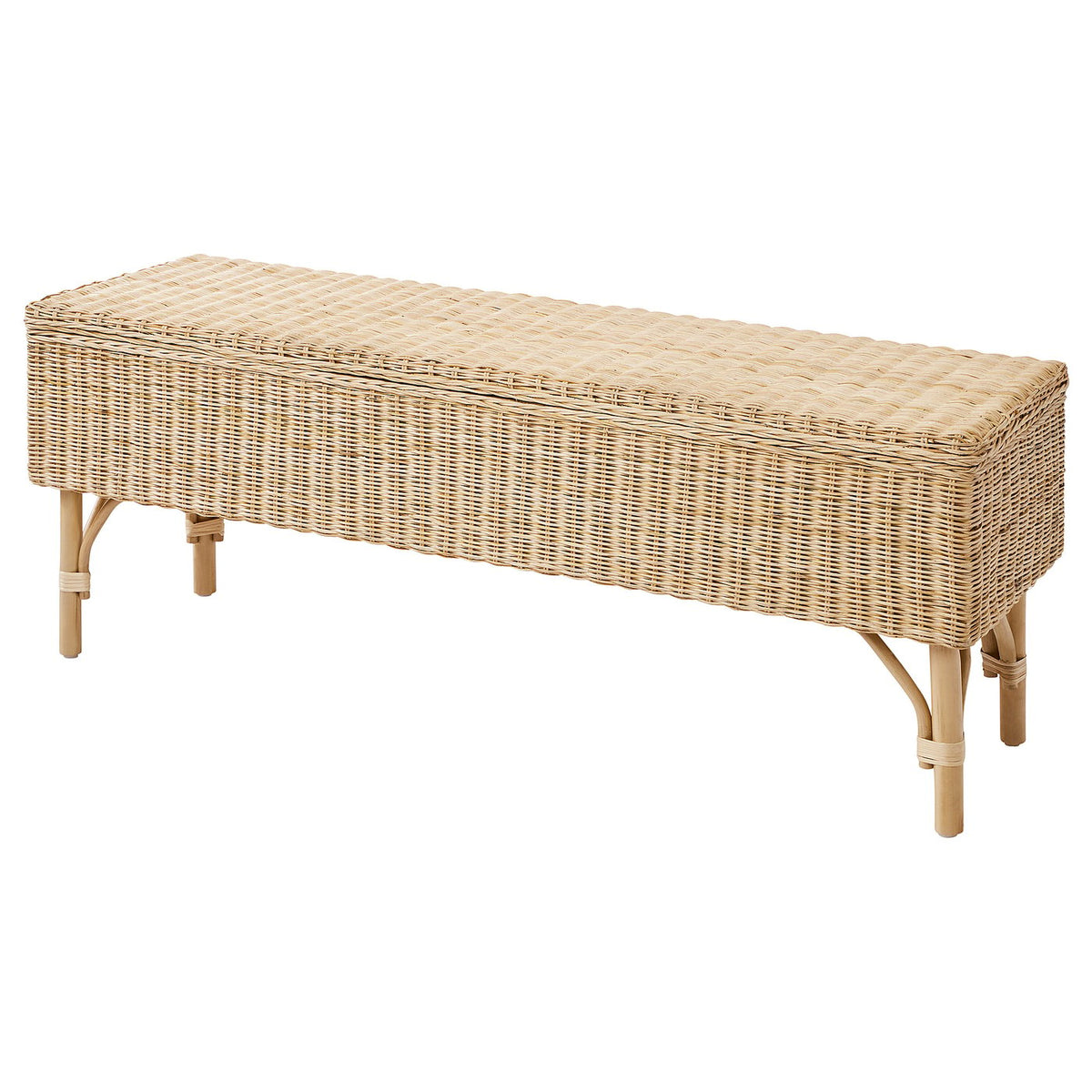 TOLKNING Bench with storage
