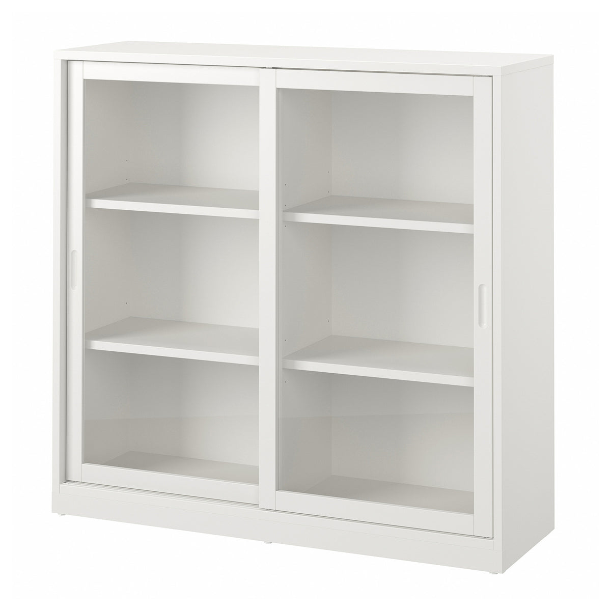 TONSTAD cabinet with sliding glass doors, 120x37x116 cm