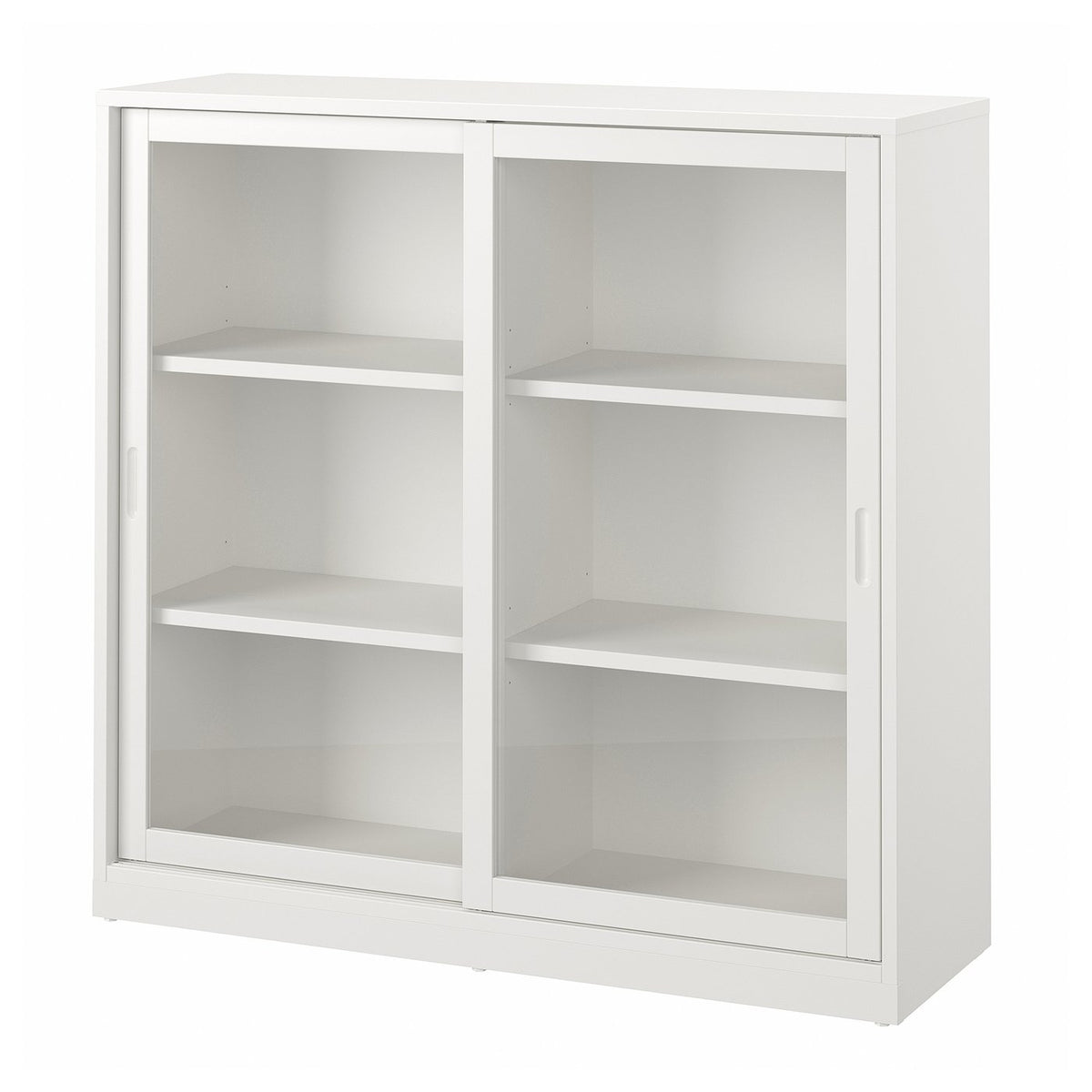 TONSTAD cabinet with sliding glass doors
