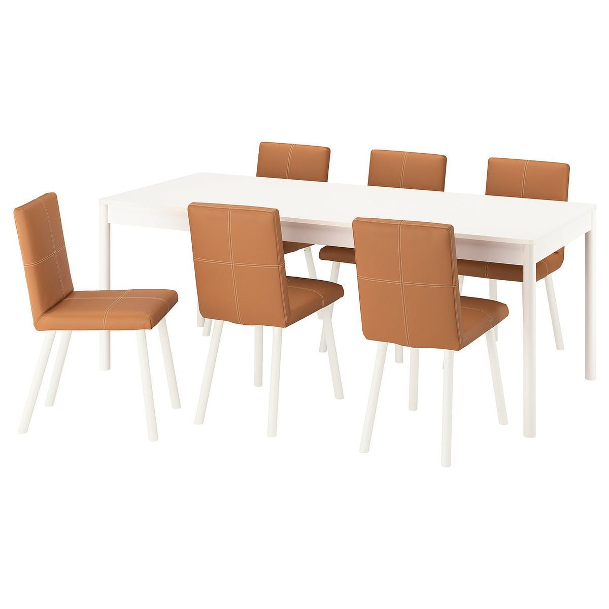 TONSTAD / TONSTAD Table and 6 chairs