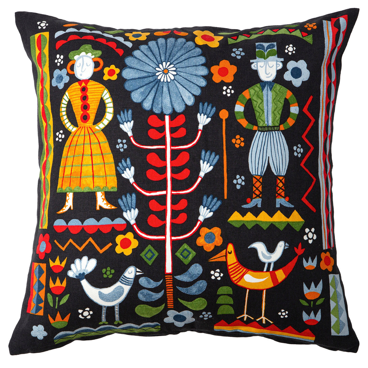 TRATTKAKTUS cushion cover