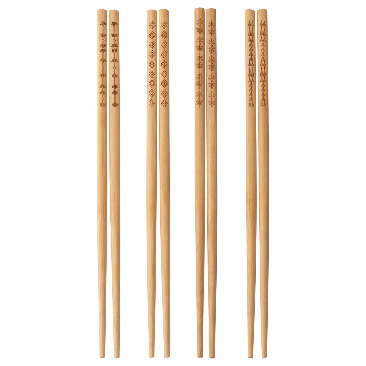 TREBENT chopsticks 4 pairs