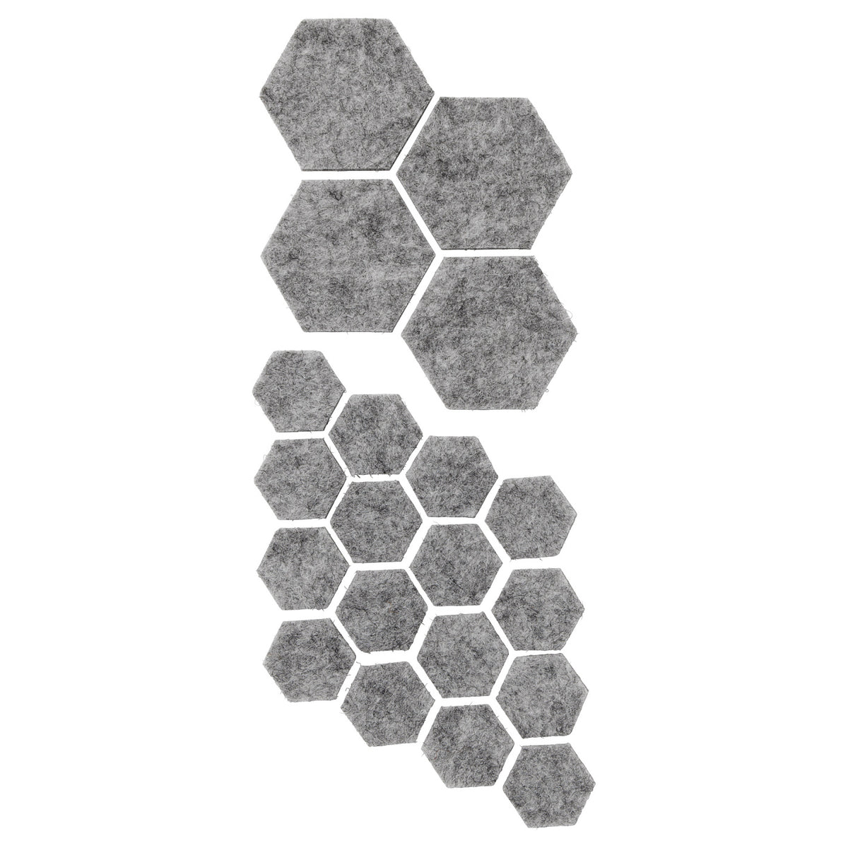TRIXIG stick-on floor protectors set of 20
