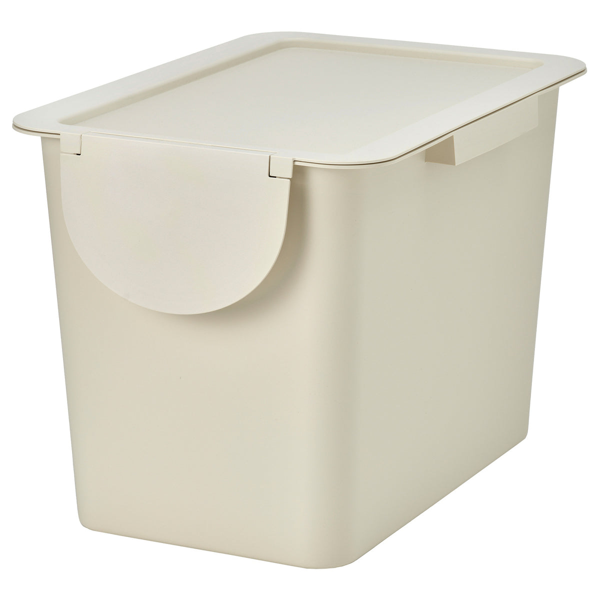 TRÖSKNING bin with lid