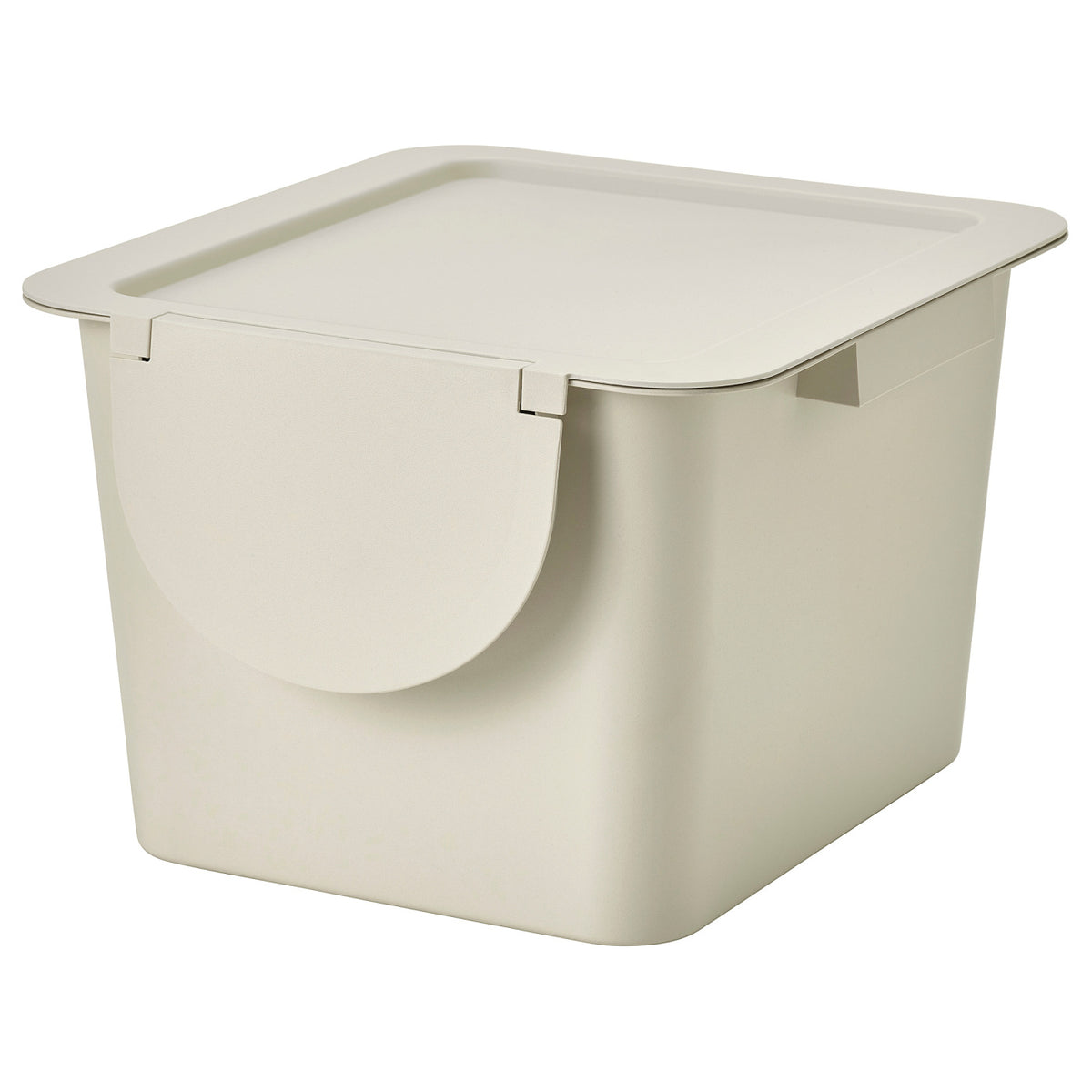 TRÖSKNING bin with lid