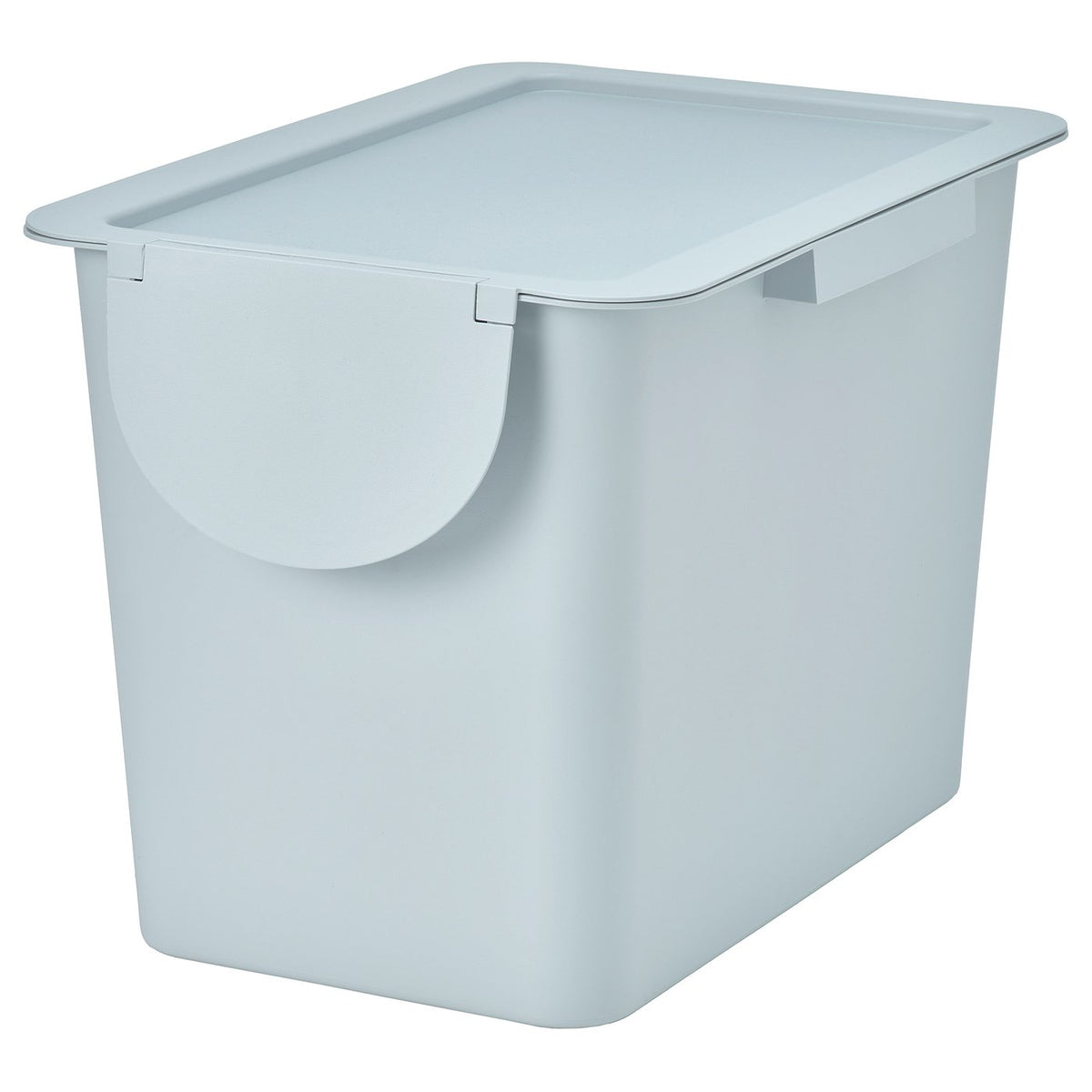TRÖSKNING bin with lid
