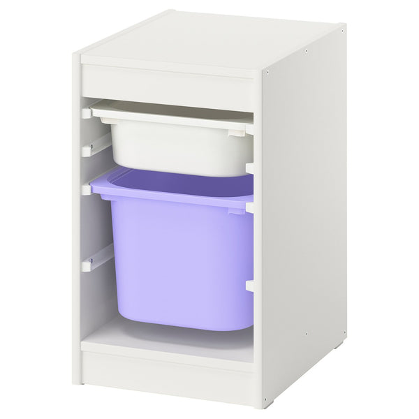 TROFAST storage combination with boxes