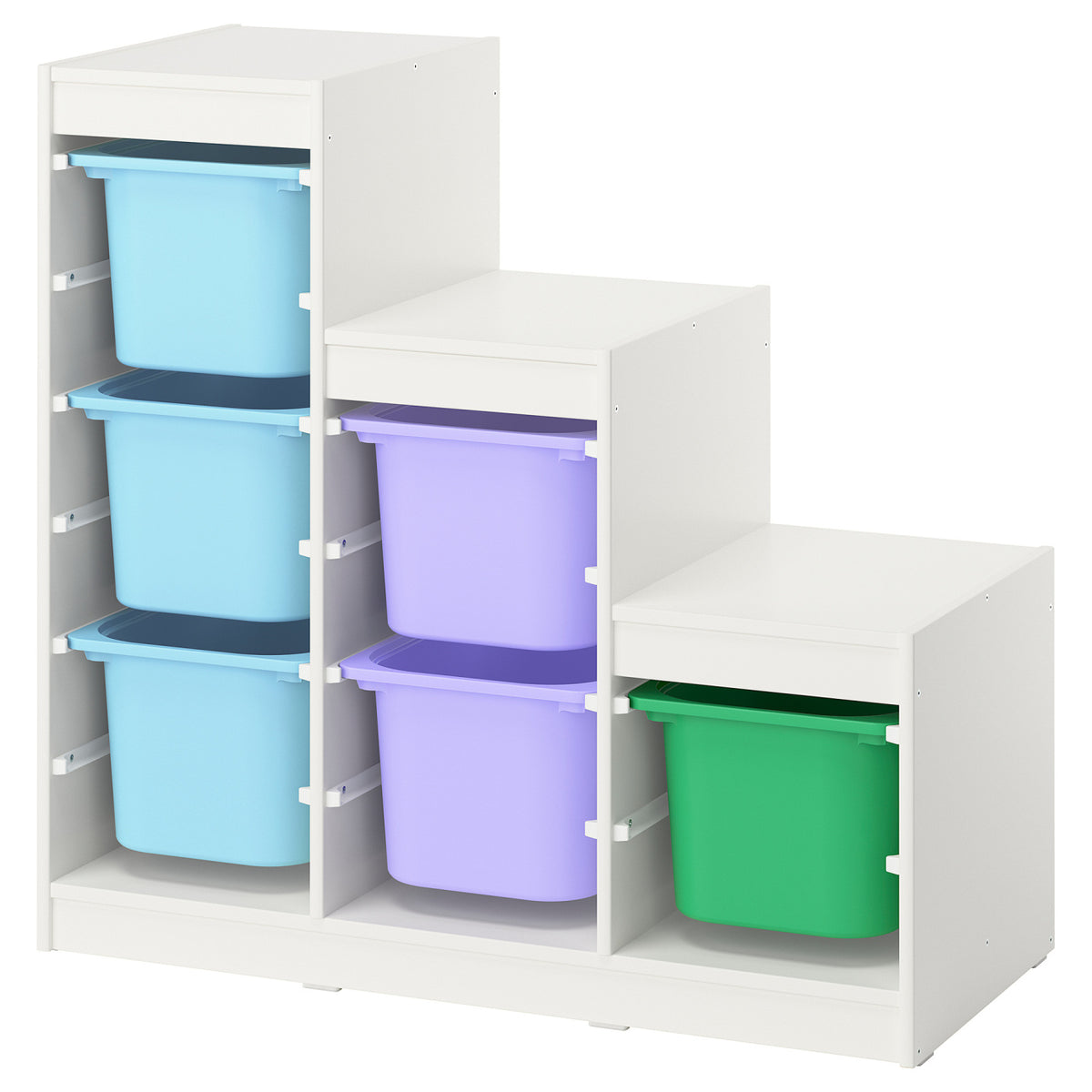 TROFAST storage combination with boxes