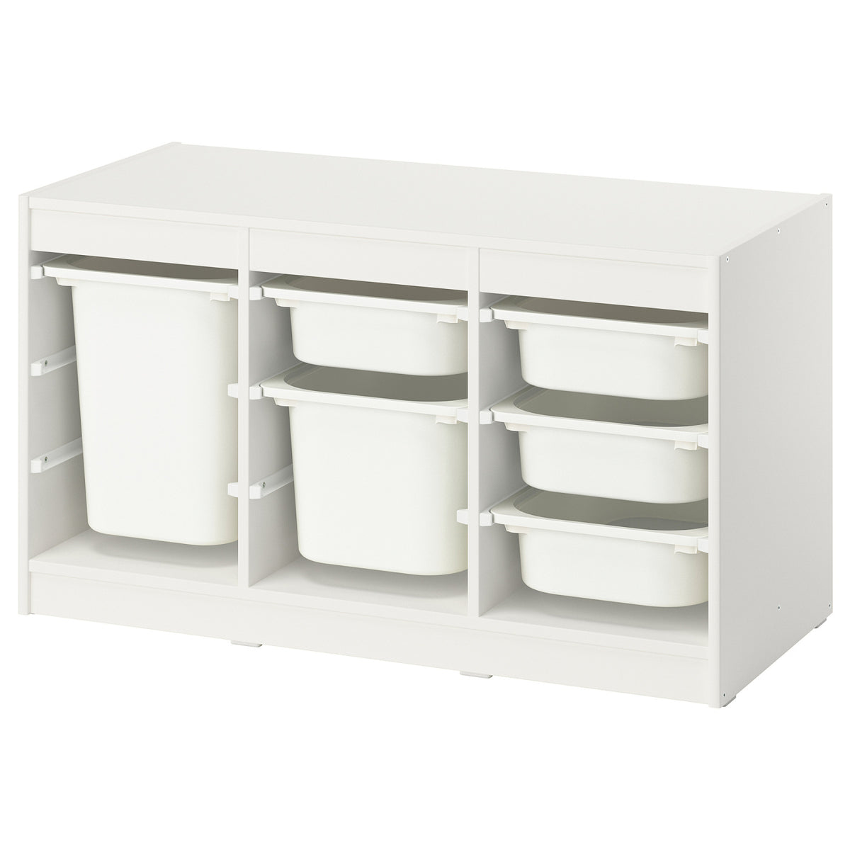 TROFAST storage combination with boxes, 99x44x55 cm