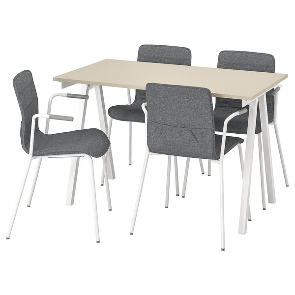 TROTTEN / LÄKTARE Conference table and chairs