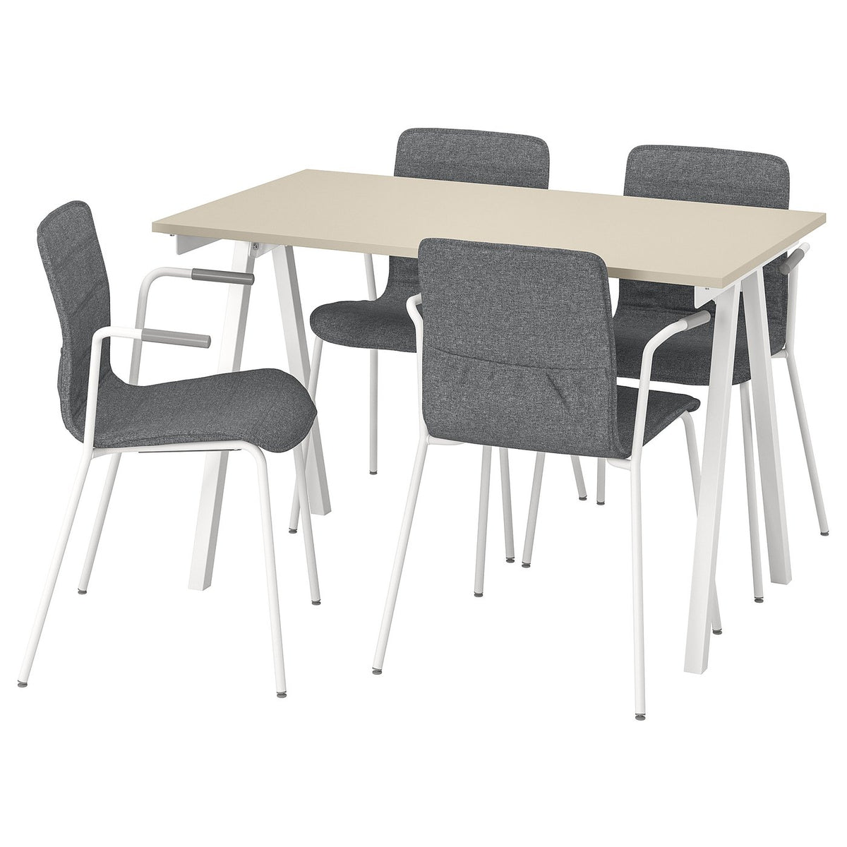 TROTTEN / LÄKTARE conference table and chairs