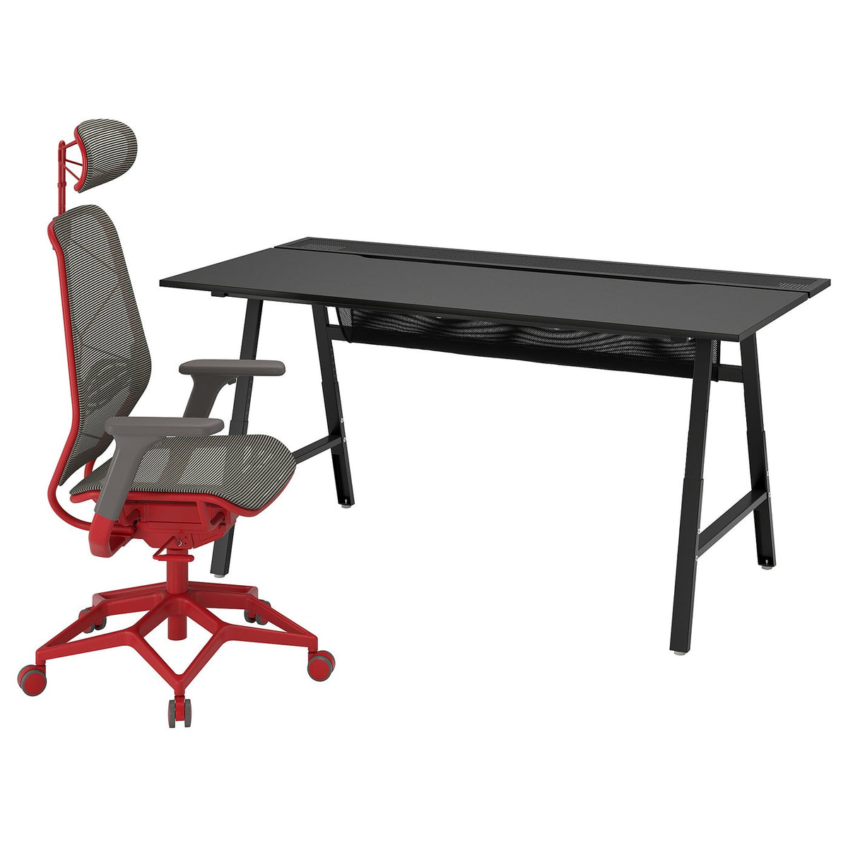 UTESPELARE / STYRSPEL gaming desk and chair