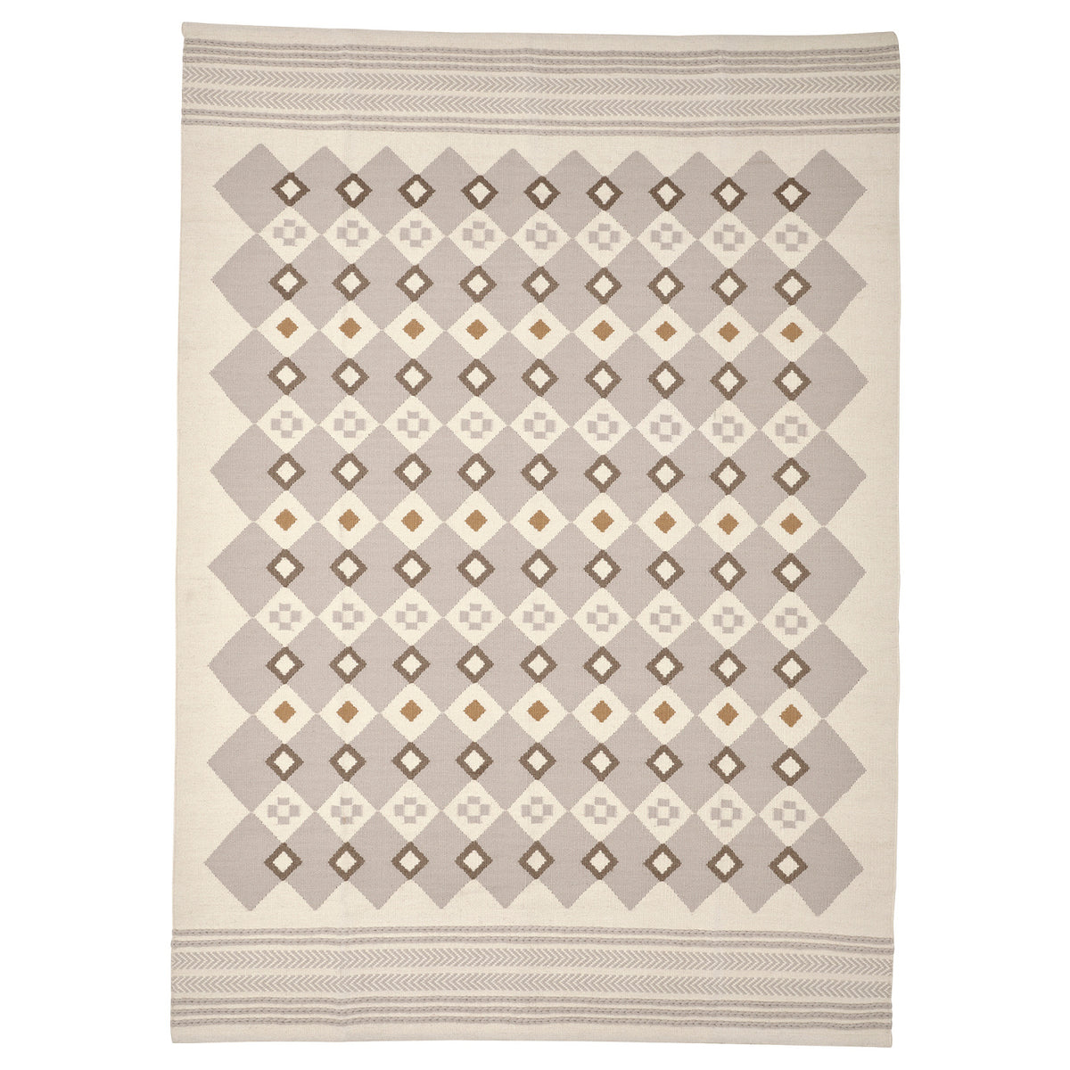 VÄGNÄT rug, flatwoven