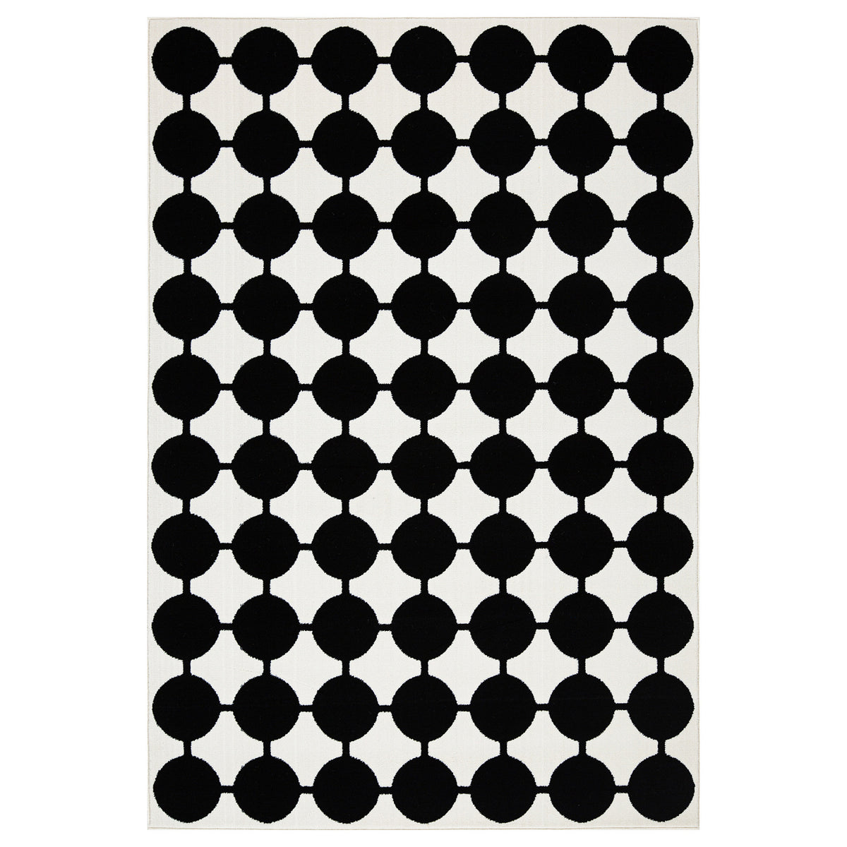 VÄNDPLATS rug, low pile, 133x195 cm
