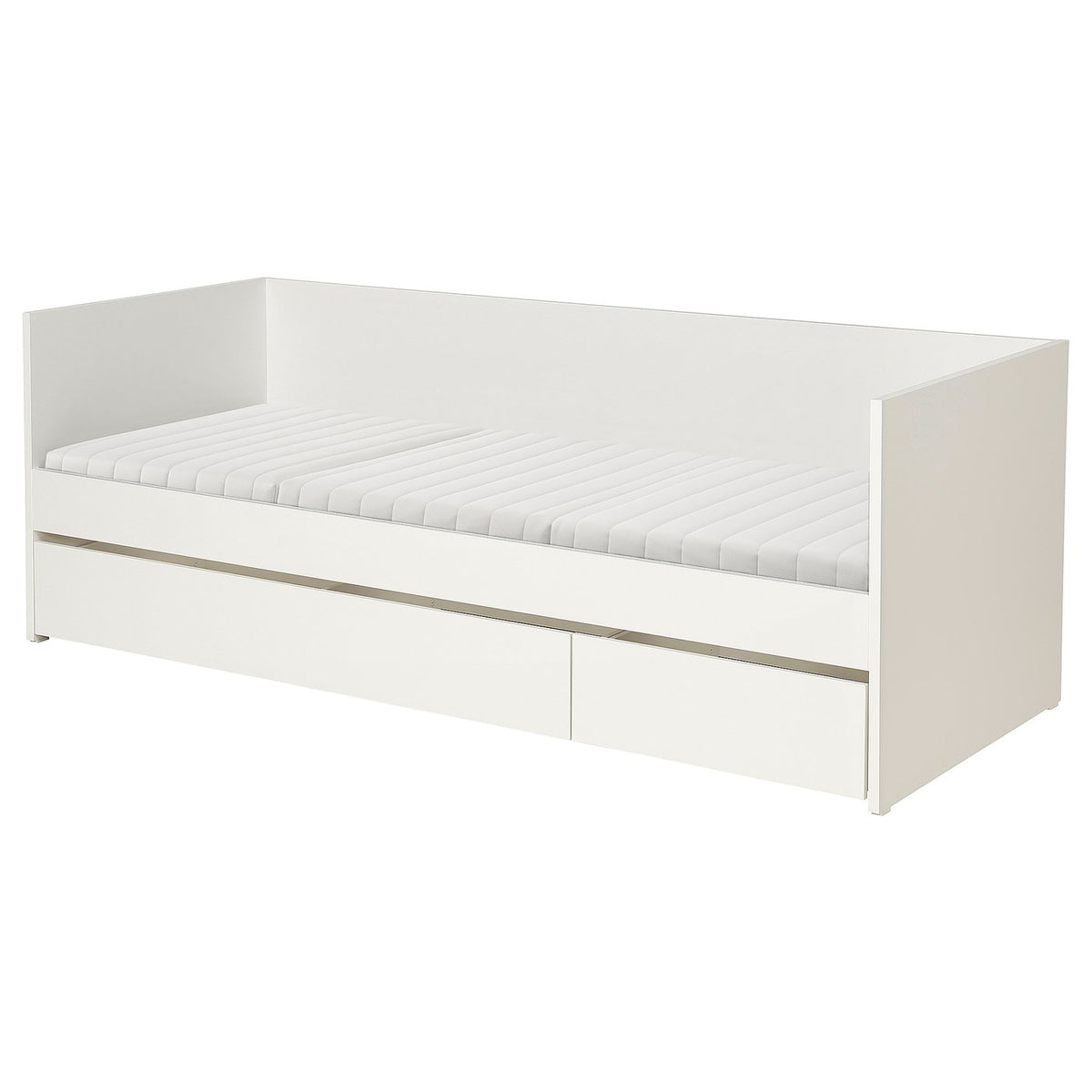 VIHALS day-bed with storage/1 mattress