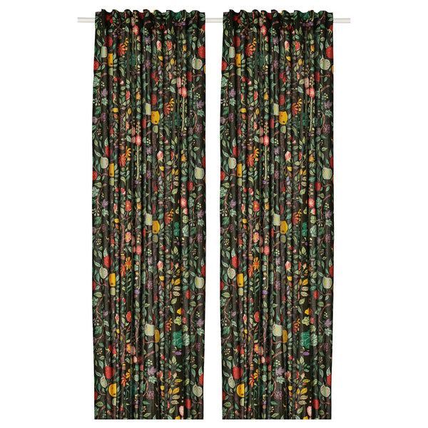 VILDPERSILJA curtains, 1 pair