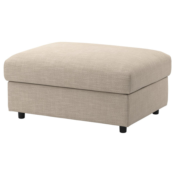 VIMLE cover for footstool with storage
