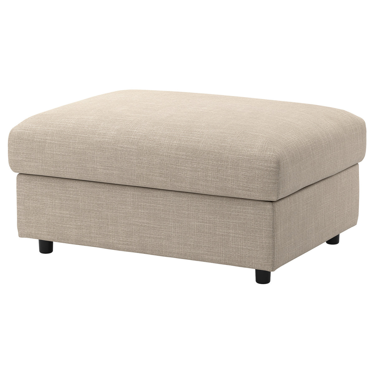VIMLE footstool with storage