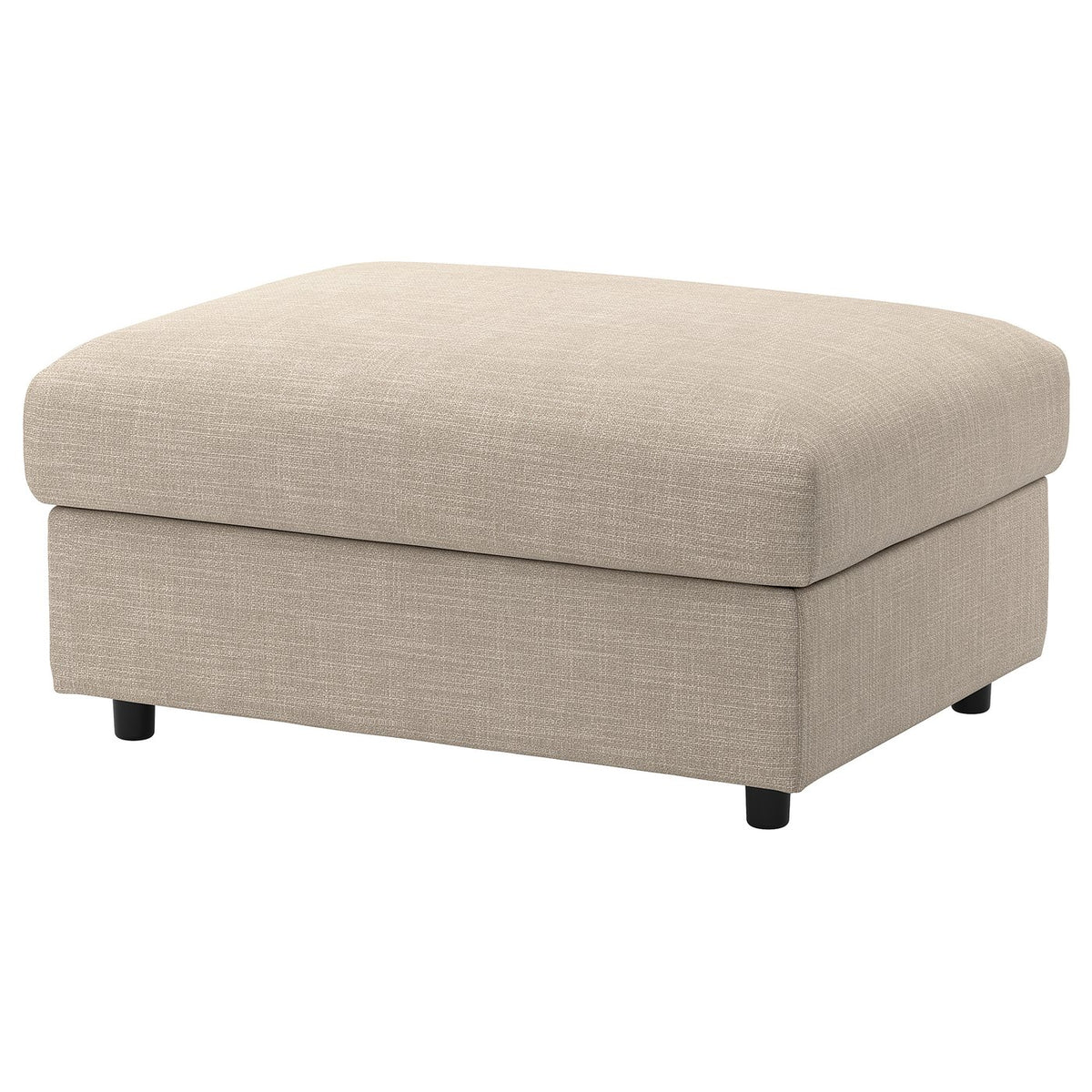 VIMLE footstool with storage
