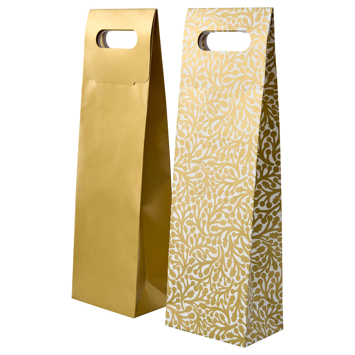 VINTERFINT gift bag for bottle, 13x41 cm