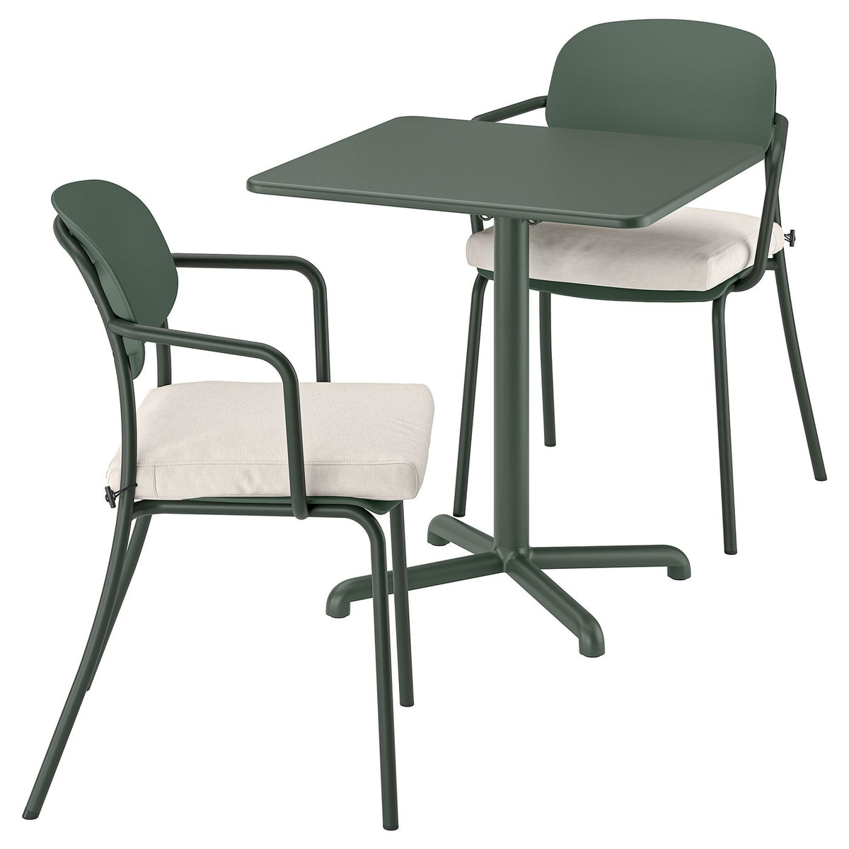VISINGSÖ / VISINGSÖ table and 2 chairs