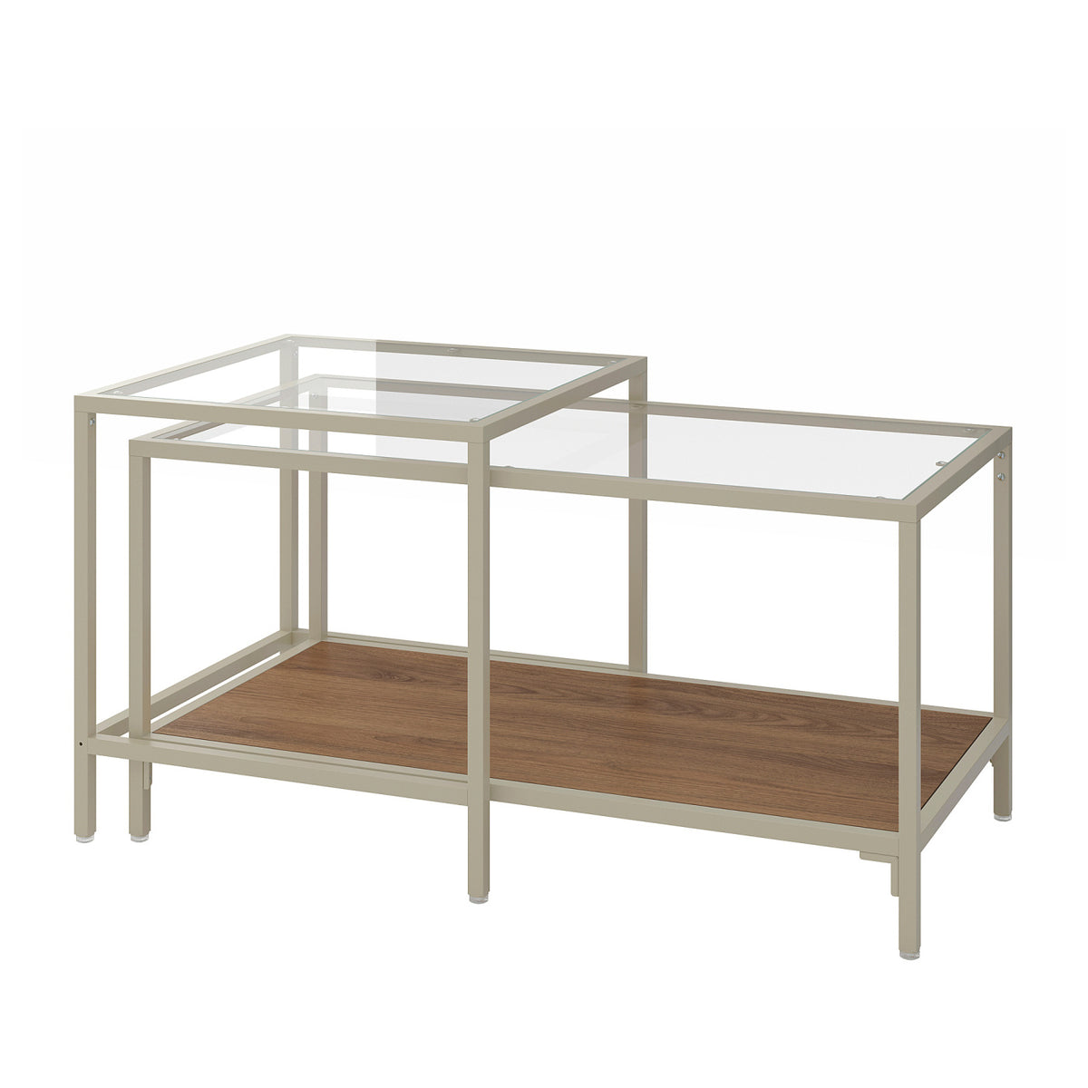 VITTSJÖ nest of tables, set of 2, 90x50 cm