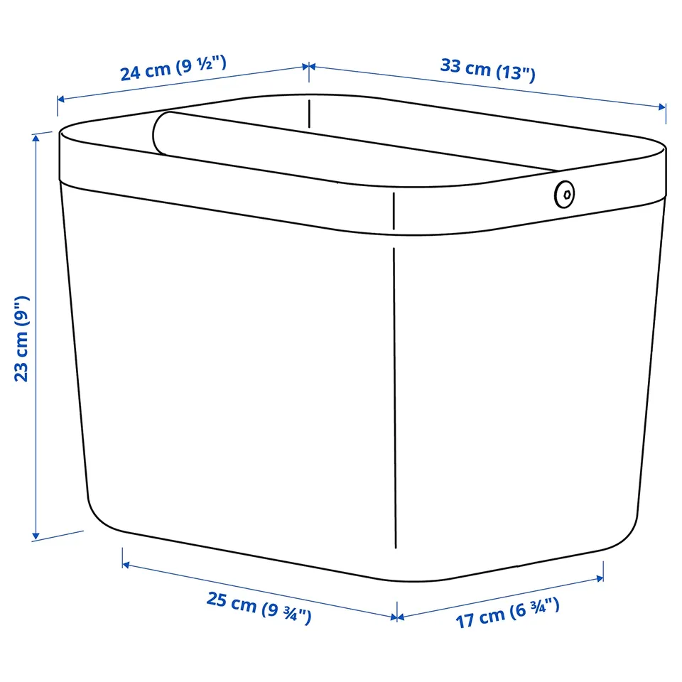 Illustration with measurements for the product: RISATORP.