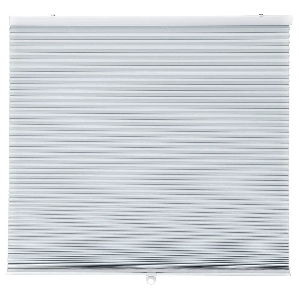 TRIPPEVALS light-blocking blind, white. Honeycomb design for insulation. Safe for kids with hidden cord. Enhances sleep.