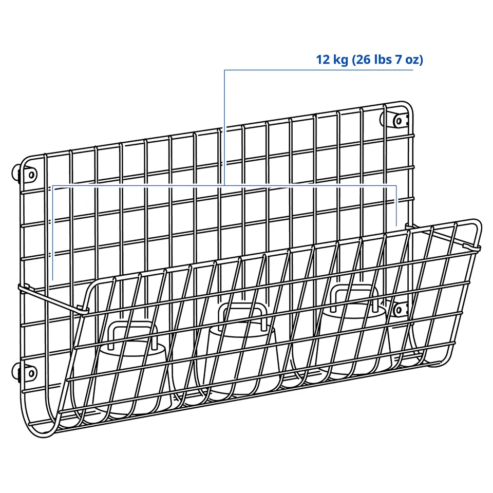 Illustration with measurements for the product: GREJIG.