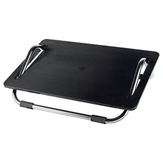 DAGOTTO foot-rest, black, Length 49 x Width 38 x Height 15 cm