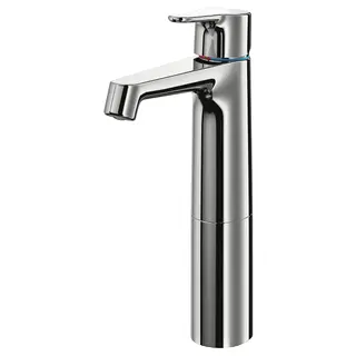 BROGRUND wash-basin mixer tap, tall, chrome-plated, Height 28 cm