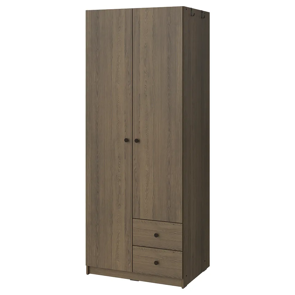 part: BRUKSVARA wardrobe with 2 doors and 2 drawers