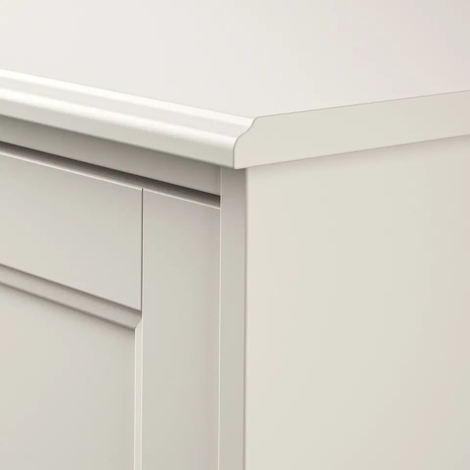 FÅGELFJÄLLET Chest of 4 drawers, off-white, 82x51x101 cm